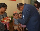 صور..محافظ البحيرة يزور دور المسنين والأيتام للتهنئة بعيد الاضحى