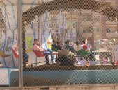 صور.. إقبال كبير على الحدائق والمتنزهات فى أول أيام عيد الأضحى بالغربية