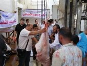  ذبـح 25 عجل أضاحى وتوزيعها على الفئات الأكثر إحتياجا خلال أيام العيد فى المنوفية