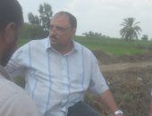 البيئة تواصل معاينة مواقع تجميع قش الأرز بالدقهلية