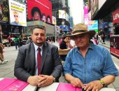 زاهي حواس للنبض الأمريكي من قلب نيويورك: مصر أمنة وأهلا بالسائحين فى مصر