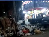 قارئ يشكو من انتشار القمامة بشارع عبد المنعم رياض بالوراق