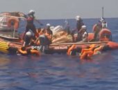فيديو.. إنقاذ 507 مهاجرا فى البحر المتوسط ودول أوربية ترفض استقبالهم