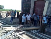 صور.. إزالة 12 بناء مخالفا ورفع 413 طن قمامة بمركز المنصورة خلال عيد الأضحى