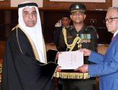 رئيس جمهورية بنجلاديش يتسلم اوراق اعتماد سفير البحرين لدى بلاده 
