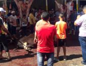 صور.. اضبط مخالفة.. شوارع بورسعيد تتحول لسلخانات لذبح الأضاحى