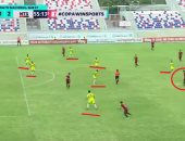 لاعب يسجل هدفاً عالمياً على طريقة مارادونا فى الدوري الكولومبي.. فيديو