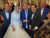 الخطيب و حسن شحاتة فى زفاف ابنة مدير منتخب الناشئين