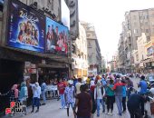 استمرار إقبال الجمهور على "الفيل الأزرق" و"ولاد رزق" فى خامس أيام العيد