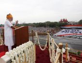 الهند تحتفل بيوم الاستقلال فى القلعة الحمراء التاريخية بدلهى