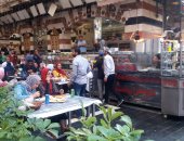تحرير محضر بقسم شرطة المندرة ضد المطعم السورى بالإسكندرية 