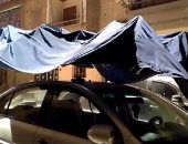 فيديو وصور.. طلاب هندسة حلوان يبتكرون مظلة ذاتية بالريموت لوقاية السيارات من الشمس