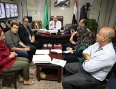 سكرتير عام المنوفية يتابع تنفيذ المراحل النهائية لمصنع أبو خريطة  لتدوير القمامة