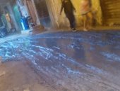 قارئ يشكو من انتشار مياه الصرف الصحى بامتداد منصور الغنام فى بشتيل
