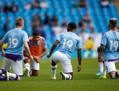 نجوم مانشستر سيتى يدعمون ساني قبل قمة توتنهام.. صور