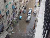 مياه الصرف تحاصر أهالى شارع محمود الجمال بالجيزة