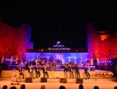 افتتاح مهرجان محكى القلعة بفرقة براس ساوند