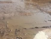 شكوى من انتشار مياه الصرف الصحى بقرية رأس الخليج بالدقهلية