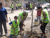 "ازرع شجرة" مبادرة شباب وأطفال قرية كفر مويس بمحافظة القليوبية