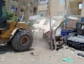 تشميع 29 محلا وإزالة تعديات على أملاك الدولة فى حملة شرق مدينة نصر