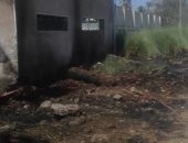  السيطرة على حريق فى أشجار النخيل والمخلفات بمدينة البياضية بالأقصر