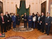 على عبد العال يستقبل رئيس برلمان توجو لبحث سبل التعاون