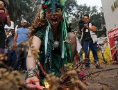 تظاهرات نشطاء البيئة للمطالبة بحماية غابات الأمازون فى البرازيل