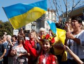 تكريم المحاربين القدامى والمصابين فى عيد الاستقلال بأوكرانيا