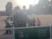 صور .. سقوط فارسة زامبيا خلال منافسات دورة الألعاب الإفريقية