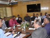 اجتماع طارىء لمحافظ أسوان لإزالة التعديات ورفع مستوى النظافة