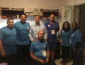 مقر البعثة الطبية المصرية حديث دورة الألعاب الأفريقية فى المغرب