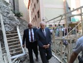 محافظ الجيزة يتفقد أعمال صيانة المدارس استعداداً للعام الدراسى