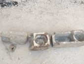 مباحث الآثار تضبط عاملا بحوزته عصارة زيت ولوحة وإناء من العصر الفرعونى بأسيوط