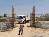 صور.. إيقاف 5 حالات بناء مخالف غرب الإسكندرية