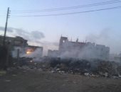أهالى قرية سرسو بالدقهلية يشكون من الدخان الكثيف الناتج عن حرق القمامة