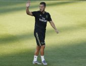 تدريبات انفرادية لـ"هازارد".. ريال مدريد يستعد لمواجهة فياريال