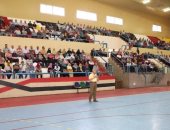 محافظ المنوفية يلتقى العاملين بالجهاز الإدارى للمحافظة للقضاء على الروتين