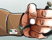 كاريكاتير الصحف السعودية .. السعودية والإمارت يد واحدة تقبض على الإرهاب 