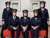 فيديو.. 5 مواطنات يقدن طائرات الإمارات إلى 5 قارات في يوم واحد