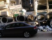 شكوى من تواجد مواسير منذ سنة ونصف بأحد شوارع طنطا وإغلاقها لمدخل الشارع