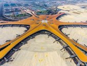 مطار بكين الدولى الجديد يجرى اختبار طيران ناجحا فى ظروف انخفاض مستوى الرؤية