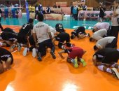 شاهد كيف احتفل ناشئو الطائرة بالتأهل للمربع الذهبى لبطولة العالم؟