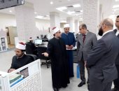 قنصل العراق بالقاهرة يزور مركز الأزهر العالمى لفتوى الإلكترونية 