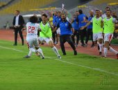فيديو.. عبد الله جمعة يتقدم للزمالك أمام المقاصة بصاروخ بعيد المدى