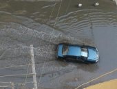 غرق شارع الثلاثيني الجديد فى المريوطية هرم بمياه الصرف الصحي