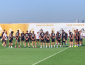 دقيقة حداد فى تدريبات ريال مدريد بعد وفاة ابنة لويس إنريكي