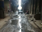 قارئ يشكو من انتشار مياه الصرف الصحى بمنطقة حوض سعادة بالخصوص