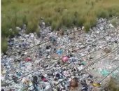 قطعة أرض فضاء تتحول إلى مقلب قمامة بمنطقة الساحل بشبرا مصر