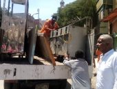 رفع 970 حالة إشغالات متنوعة بمدينة بنى سويف وضبط 400 مخالفة بقنا