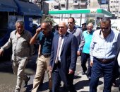 صور.. محافظ بورسعيد: محطة جديدة للصرف للصحى بمنطقة شباب المدينة بحى الزهور